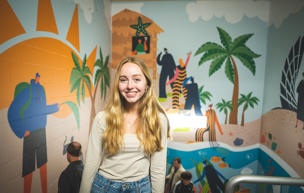 20230321_图书馆 Stairwell Mural Unveiling_PG-4095