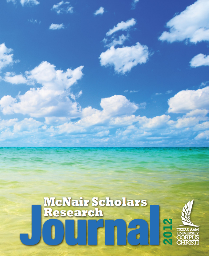 2012 McNair Scholars 研究 Journal