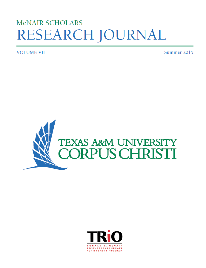 2015 McNair Scholars 研究 Journal